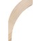 Ekena Millwork 3 1/2"W x 6"D x 10"H Thorton Smooth Knee Brace, Douglas Fir BRC04X06X10THR00SDF - alternate 2